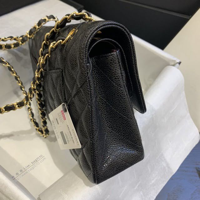 Chanel女包 01112 香奈兒經典CF款 頂級複刻手工制 Chanel鏈條單肩斜挎女包  djc3878